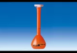 德国VITLAB 塑料容量瓶（橘色）